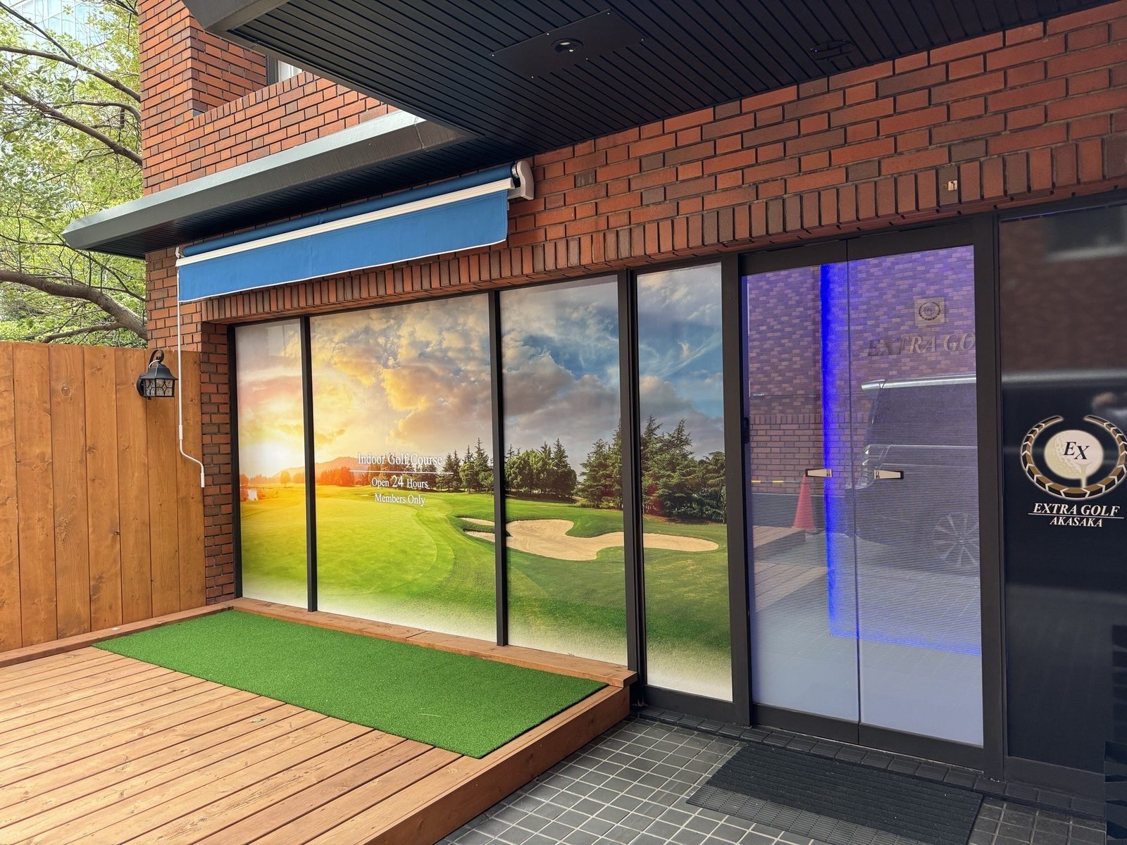EXTRA GOLF 赤坂店のブース