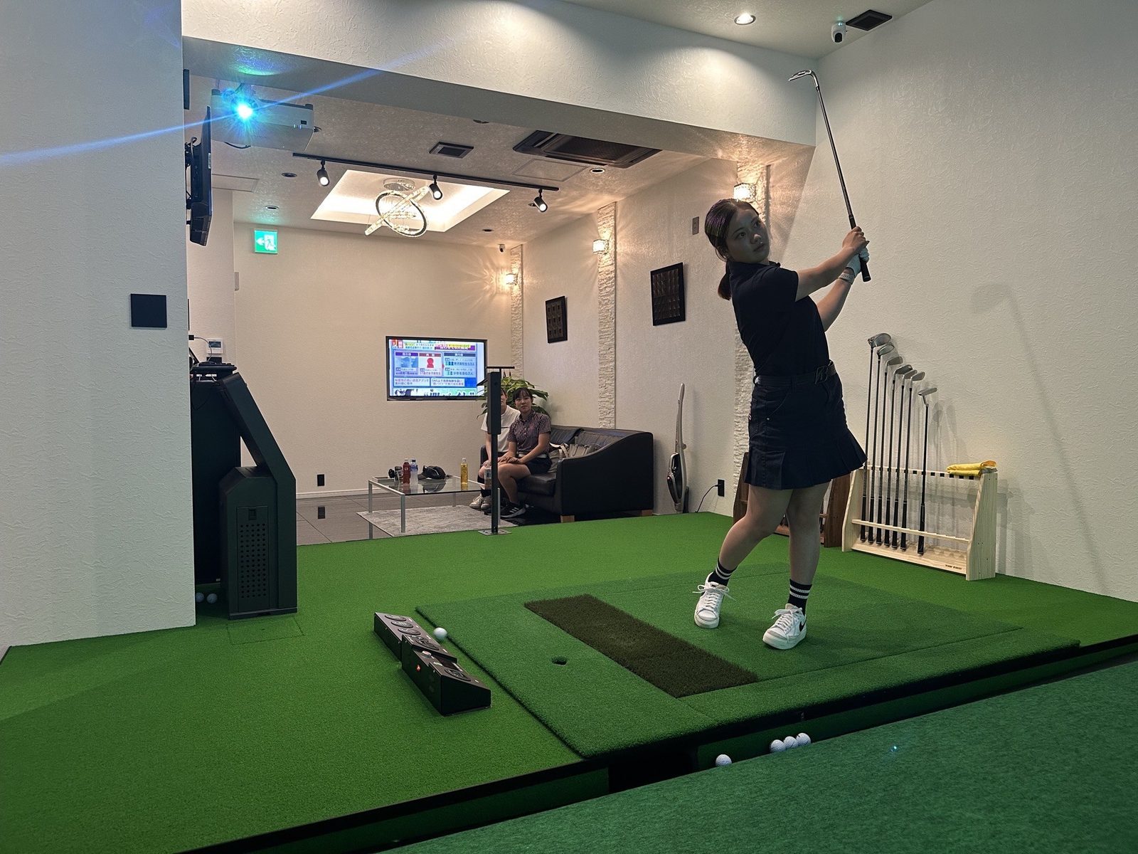 EXTRA GOLF 赤坂店のブース