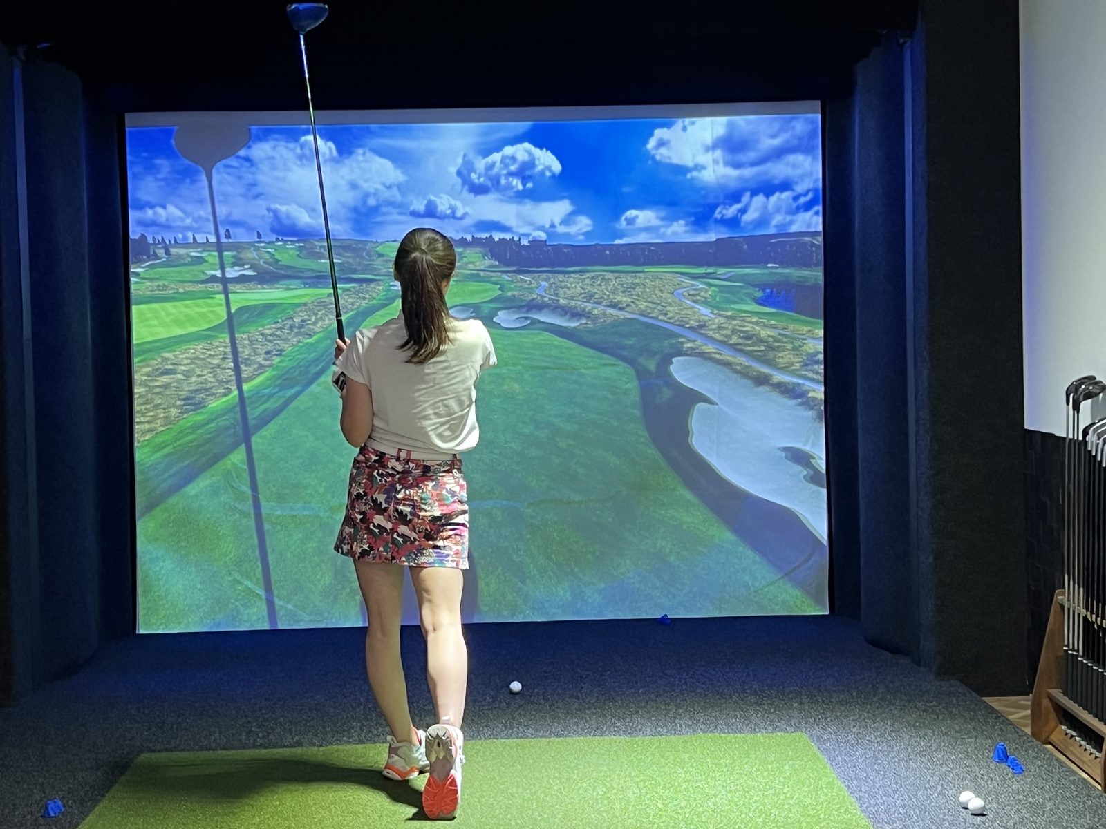 EXTRA GOLF 芝浦店のシミュレーター