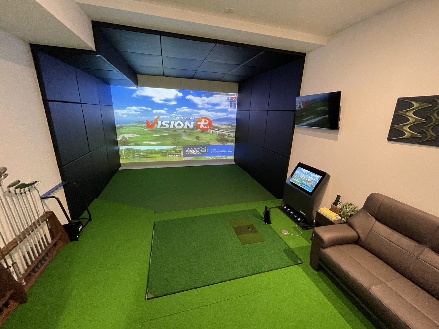 EXTRA GOLF 月島店のラウンジ